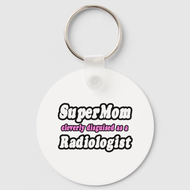 Llavero SuperMom... Radiólogo (Anverso)