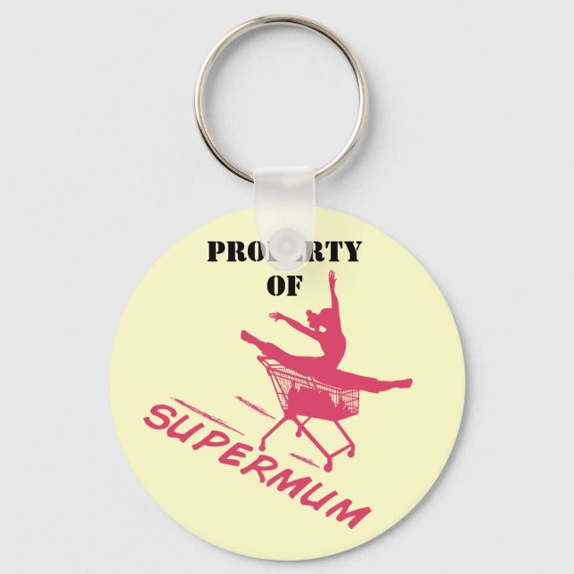 Llavero Supermum Keychain (Anverso)