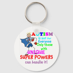 Llavero Superpotencias únicas: autismo