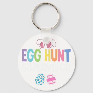 Llavero Supervisor de Huevos Funny Hombres de Pascua Famil
