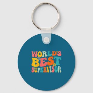 Llavero supervisor del mundo - supervisor gerente genial 