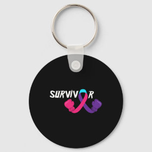 Llavero Superviviente de cáncer apoya la sensibilización s