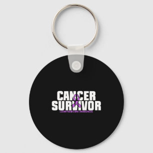 Llavero Superviviente de cáncer de leiomiosarcoma luchador