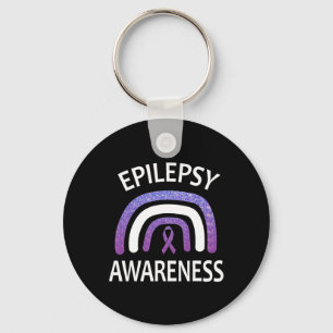 Llavero Superviviente De La Epilepsia De Conciencia Y Apoy