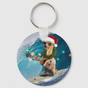 Llavero Surf Chihuahua navidades