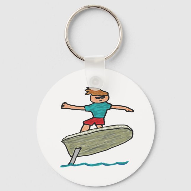 Llavero Surf de eFoil (Anverso)