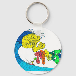 Llavero surf percenteno