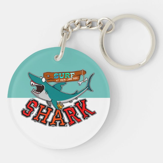 Llavero Surf with shark (Atrás)