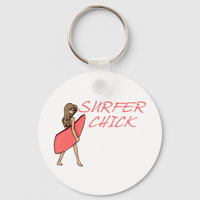 Llavero Surfer Chick (Anverso)