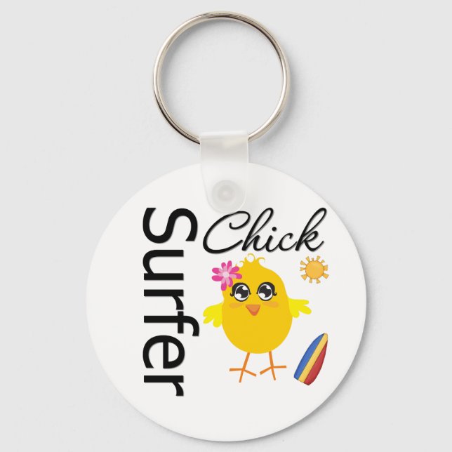 Llavero Surfer Chick (Anverso)