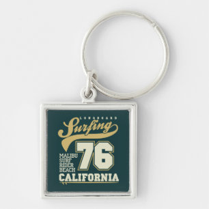Llavero Surfing de Longboard  California 76