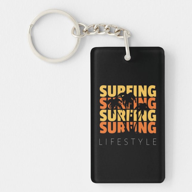 Llavero Surfing Life Style Surfing (Frente)