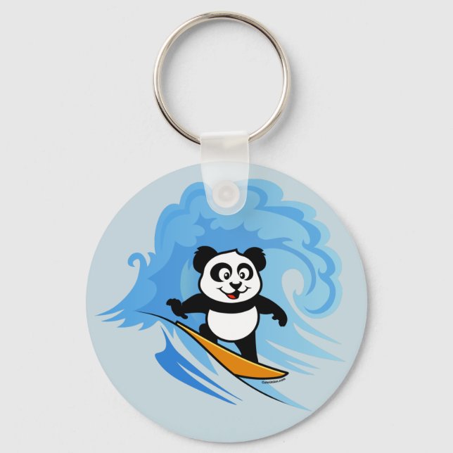 Llavero Surfing Panda (Anverso)