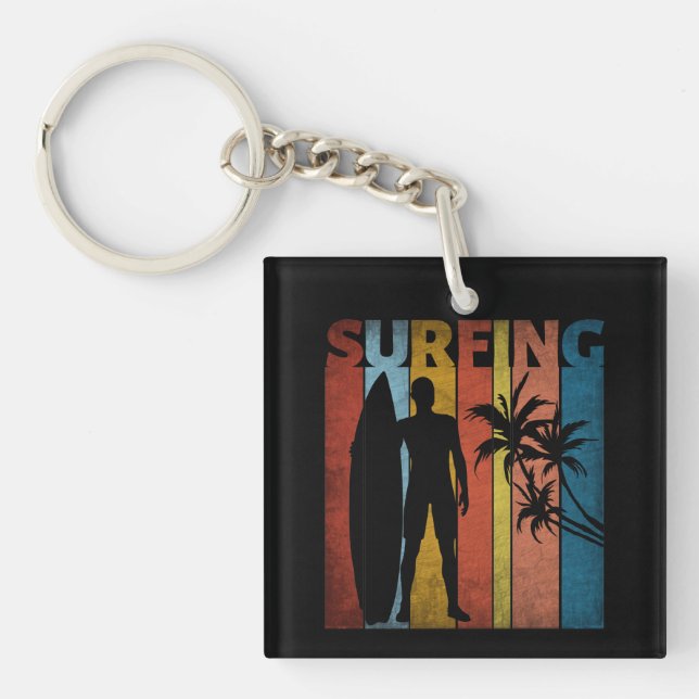 LLAVERO SURFING VERANO TROPICAL (Frente)
