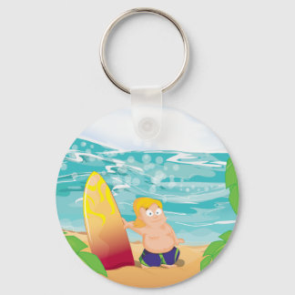 Llavero Surfista