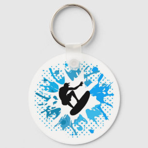 Llavero Surfista de Grunge