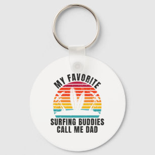 Llavero Surfista Mis favoritos compañeros de surf me llama