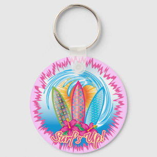 Llavero Surf's Up - Surfer Chica