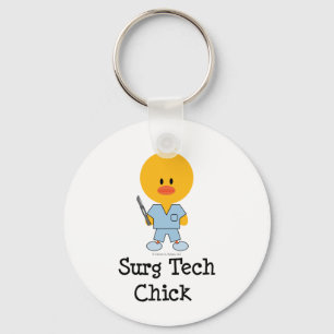 Llavero Surg Tech Chick Keychain