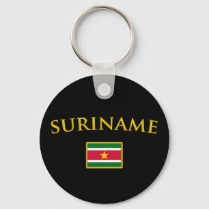 Llavero Suriname de oro