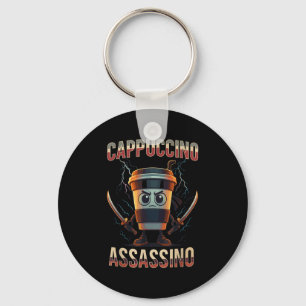 Llavero Surreal italiano Brainrot Cappucccino Ino Funny Me