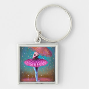 Llavero Surrealismo pop Rain Ballerina