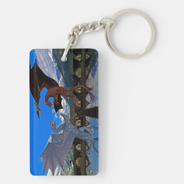 Llavero Surreality - Dragon Keychain (Atrás)