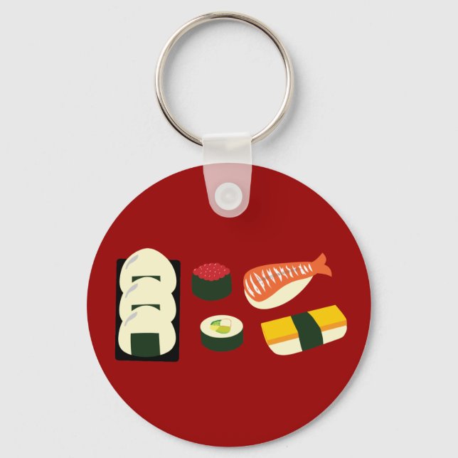 Llavero Sushi Fun (Anverso)