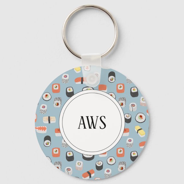 Llavero Sushi Monograma (Anverso)
