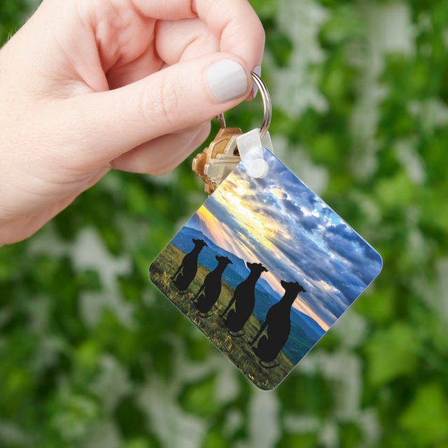 Llavero Suspiros y puesta de sol (Mano)