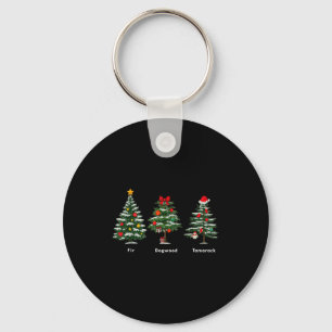 Llavero Sutil árbol de Navidad con mensaje oculto anti Tru