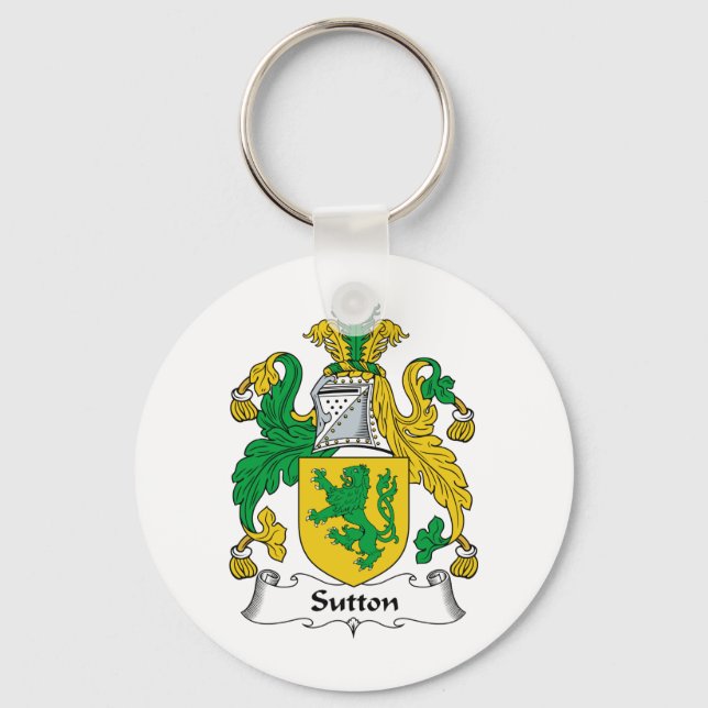 Llavero Sutton Family Crest (Anverso)