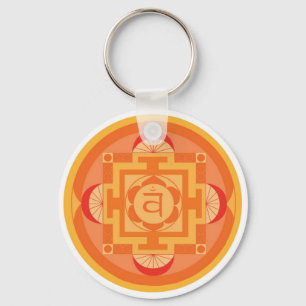 Llavero Svādhisthāna Chakra Mandala