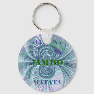Llavero Swaga Jambo Hakuna Matata Kenya Giraffe Safari Wo