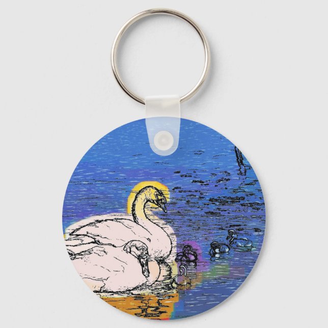 LLAVERO SWANS (Anverso)