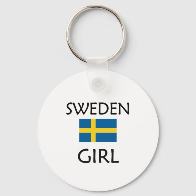 LLAVERO SWEDEN GIRL (Anverso)
