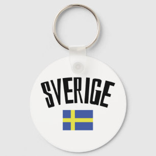 Llavero swedish flag icon