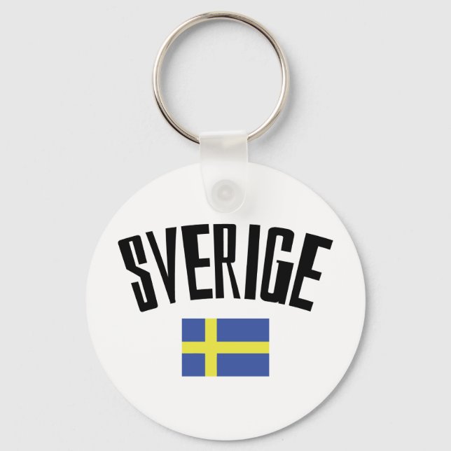 Llavero swedish flag icon (Anverso)
