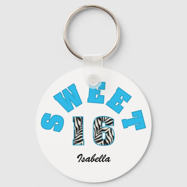 Llavero Sweet 16 Keychain (Anverso)