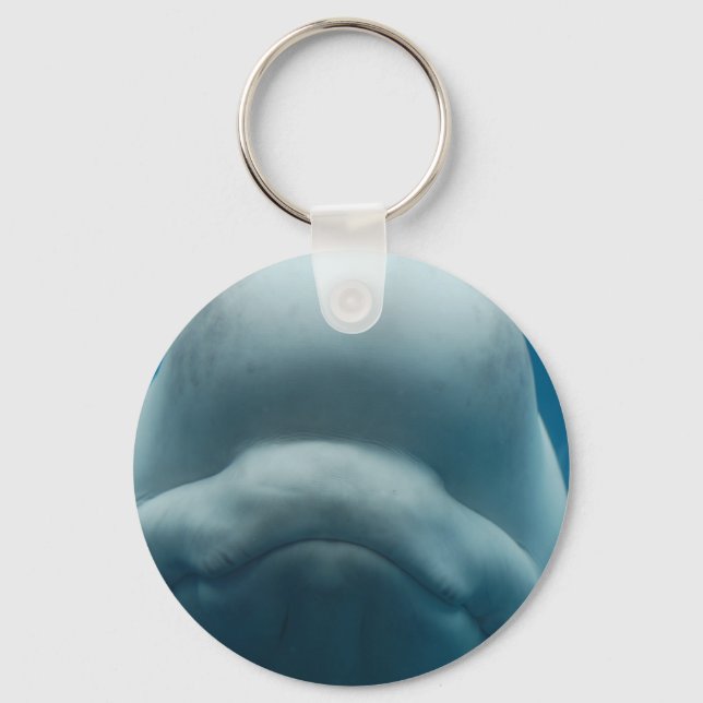 Llavero Sweet Beluga Whale  Keychain (Anverso)