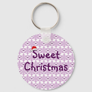 Llavero Sweet Christmas Snowflake Pattern