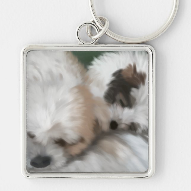 Llavero Sweet dogs, (Frente)