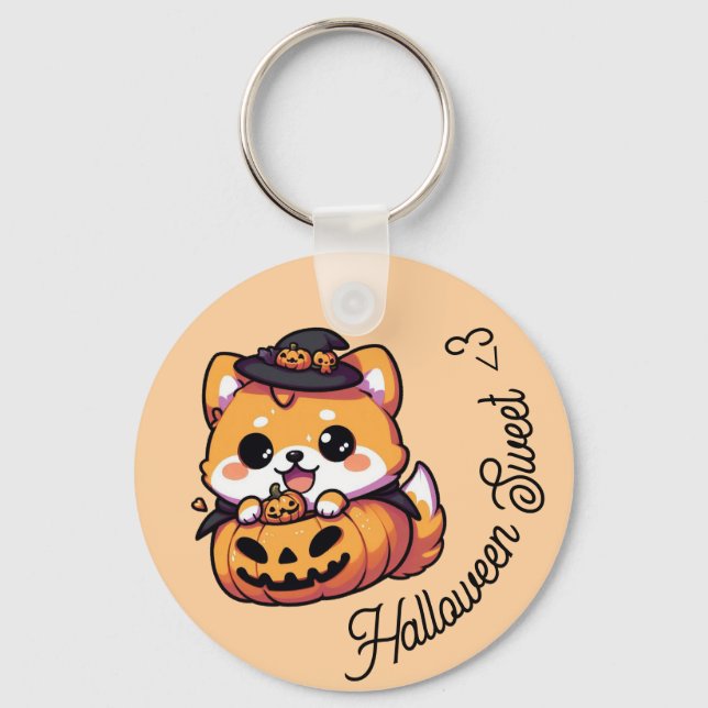 Llavero Sweet Halloween - Halloween 2024 Keychain (Anverso)