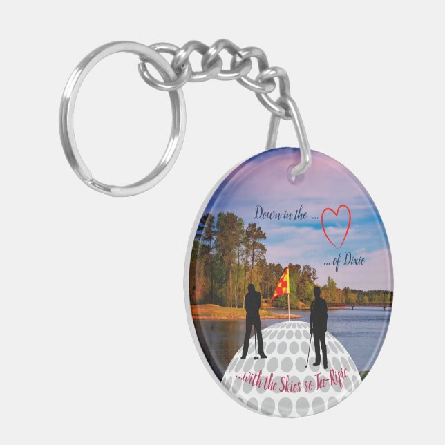 Llavero Sweet Home Alabama Golf (Frente Izquierda)