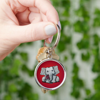 Llavero Sweet KiniArt Elephant Keychain
