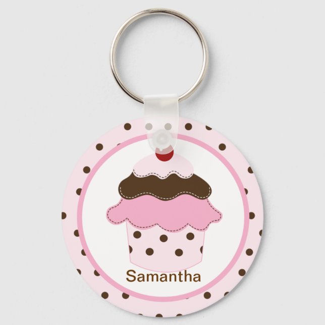 Llavero Sweetness Lil Cupcake PERSONALIZABLE KEYCHAIN (Anverso)