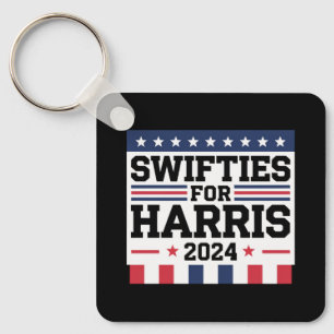 Llavero Swifties por el voto de apoyo a Kamala Harris 2024