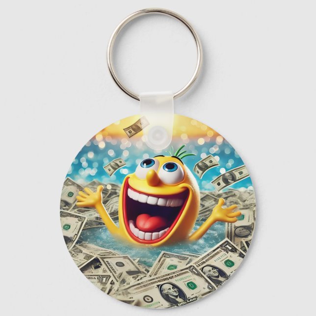 Llavero swimming in money (Anverso)