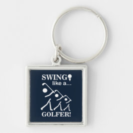 Llavero Swing Like A Golfer Golf