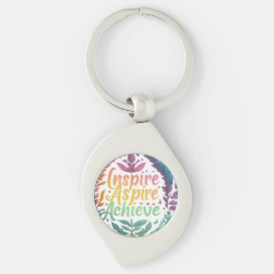 Llavero Swirl Keychain - Inspire Aspire Achive